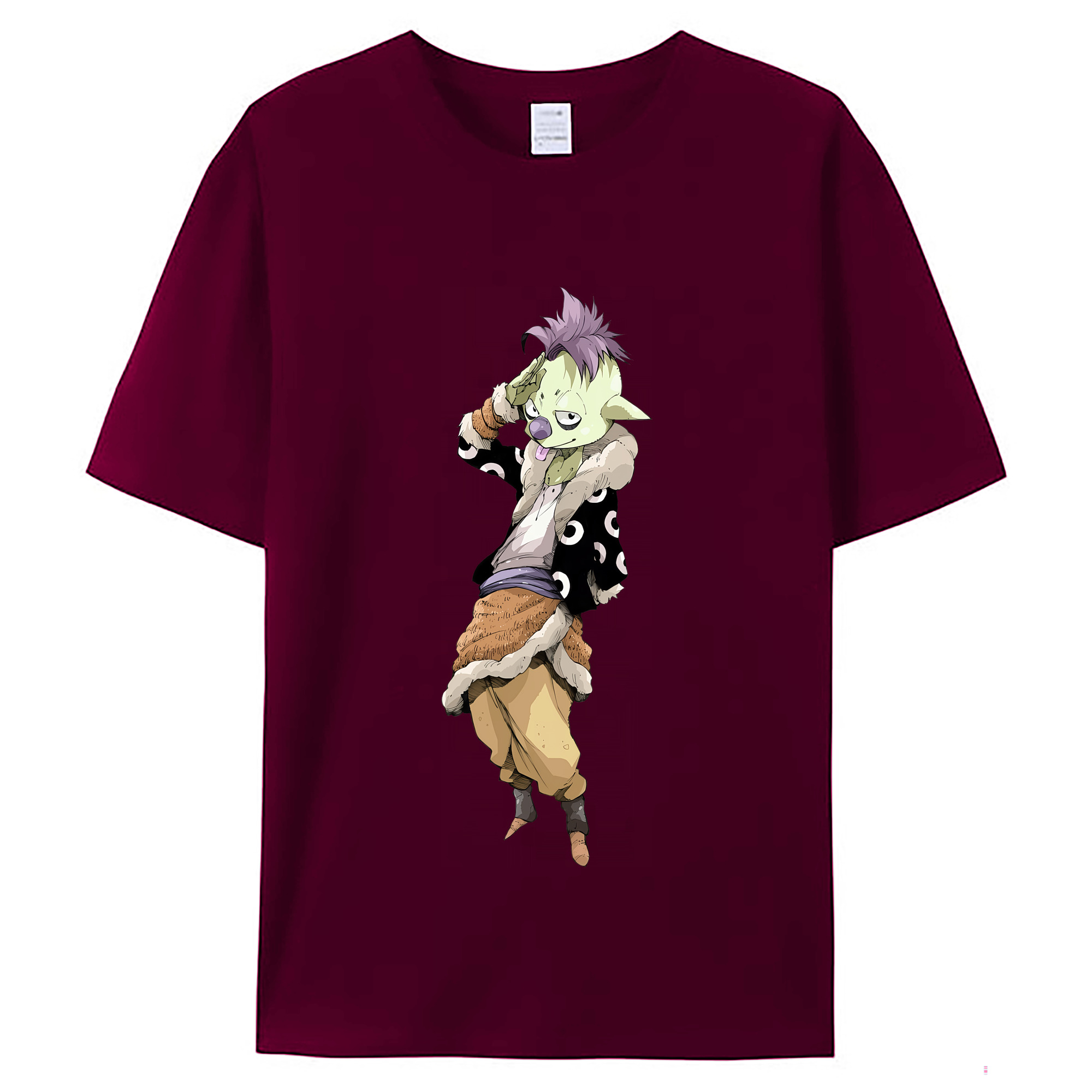 （画像用） 転スラ Regarding Reincarnated to Slime レディースカジュアルプリントTシャツ（綿100％）